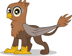 Size: 605x470 | Tagged: safe, artist:spookitty, oc, oc:gunther steele, griffon, simple background, transparent background, vector
