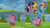 Size: 1280x720 | Tagged: safe, edit, edited screencap, editor:quoterific, screencap, applejack, pinkie pie, rainbow dash, twilight sparkle, earth pony, pegasus, pony, unicorn, g4, season 3, wonderbolts academy, ^^, applejack's hat, cowboy hat, eyes closed, female, flying, goggles, hat, hug, mare, open mouth, open smile, smiling, spread wings, text, unicorn twilight, wings