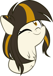 Size: 1201x1715 | Tagged: safe, artist:c.a.m.e.l.l.i.a, oc, oc only, oc:fire bolt, pony, female, happy, mare, simple background, solo, transparent background