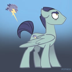 Size: 2048x2048 | Tagged: safe, artist:pfeffaroo, oc, oc only, pegasus, pony, high res, solo