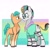 Size: 2048x2048 | Tagged: safe, artist:pfeffaroo, hitch trailblazer, oc, earth pony, pony, zebra, g5, clothes, duo, high res, hoodie, male, stallion