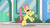 Size: 3410x1920 | Tagged: safe, screencap, posey bloom, earth pony, pony, dumpster diving, g5, my little pony: tell your tale, spoiler:g5, spoiler:my little pony: tell your tale, female, high res, mare, open mouth, posey can't catch a break, screaming, solo