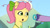 Size: 3410x1920 | Tagged: safe, screencap, izzy moonbow, posey bloom, earth pony, pony, dumpster diving, g5, my little pony: tell your tale, spoiler:g5, spoiler:my little pony: tell your tale, spoiler:tyts01e13, :o, female, high res, mare, offscreen character, open mouth, solo focus