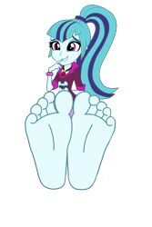 Size: 4634x6943 | Tagged: safe, artist:mixiepie, edit, sonata dusk, human, equestria girls, g4, absurd resolution, barefoot, base used, cute, feet, female, fetish, foot fetish, foot focus, simple background, soles, solo, sonatabetes, toes, transparent background, vector