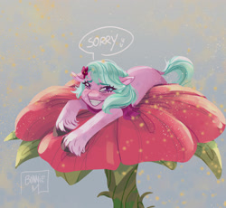 Size: 2500x2300 | Tagged: safe, artist:bonniem_x2, dahlia, g5, my little pony: tell your tale, neighfever, spoiler:g5, spoiler:my little pony: tell your tale, spoiler:tyts01e16, flower
