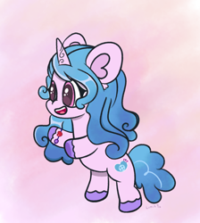 Size: 1612x1798 | Tagged: safe, artist:limitmj, izzy moonbow, pony, unicorn, g5, bracelet, cute, doodle, female, filly, filly izzy moonbow, foal, izzybetes, jewelry, open mouth, solo, younger