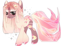 Size: 489x368 | Tagged: safe, artist:kawaiighetto, oc, oc only, earth pony, pony, earth pony oc, hoof polish, simple background, solo, transparent background