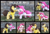Size: 5460x3690 | Tagged: safe, artist:peruserofpieces, cheese sandwich, pinkie pie, earth pony, pony, g4, cheek kiss, clothes, cute, female, floppy ears, irl, kissing, male, mare, photo, plushie, ship:cheesepie, shipping, shirt, stallion, standing, straight, surprised