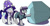 Size: 950x495 | Tagged: safe, artist:tangankittentail, maud pie, rarity, tom, earth pony, pony, unicorn, g4, blushing, clothes, female, giant hat, hat, horn, mare, raised hoof, rock, simple background, white background