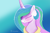 Size: 3000x2000 | Tagged: safe, artist:enonnnymous, princess celestia, alicorn, pony, series:anon loves celestia, g4, blushing, bust, cute, cutelestia, eyes closed, female, gradient background, high res, mare, peytral, portrait, smiling, solo