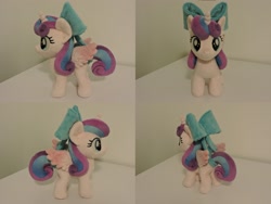 Size: 1597x1198 | Tagged: safe, artist:little-broy-peep, princess flurry heart, alicorn, pony, g4, female, filly, foal, irl, older, photo, plushie, solo, toy