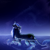 Size: 1489x1499 | Tagged: safe, artist:kat-the-true-kitkat, princess luna, alicorn, pony, g4, female, mare, night, outdoors, pond, solo, stars, water