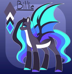Size: 1942x1988 | Tagged: safe, artist:purplegrim40, oc, oc only, bat pony, pony, abstract background, bat pony oc, bat wings, colored hooves, female, mare, solo, wings