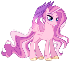 Size: 1478x1257 | Tagged: safe, artist:gihhbloonde, oc, oc:shyshy, pegasus, pony, concave belly, female, mare, simple background, solo, transparent background