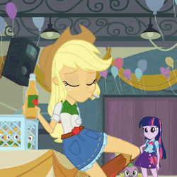 Size: 1080x1080 | Tagged: safe, edit, edited screencap, screencap, applejack, rainbow dash, rarity, sour sweet, spike, twilight sparkle, dog, human, a case for the bass, dance magic, equestria girls, equestria girls series, equestria girls specials, five to nine, g4, my little pony equestria girls, my little pony equestria girls: friendship games, my little pony equestria girls: rainbow rocks, animated, applejack's hat, armpits, arms in the air, bass guitar, belt, boots, canterlot high, cider, clothes, cowboy boots, cowboy hat, crossed arms, cutie mark on clothes, dance magic (song), denim, denim skirt, dress, eyes closed, fall formal outfits, female, geode of super strength, grin, hand on hip, hands in the air, hat, helping twilight win the crown, jewelry, legs, magical geodes, male, musical instrument, necklace, one eye closed, open mouth, open smile, ponied up, shoes, skirt, sleeveless, sleeveless dress, smiling, sound, spike the dog, this is our big night, tiktok, webm, wink