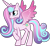 Size: 2845x2620 | Tagged: safe, artist:bigmk, artist:kuma993, princess flurry heart, alicorn, pony, g4, female, gameloft interpretation, high res, mare, older, older flurry heart, show accurate, simple background, solo, transparent background, vector