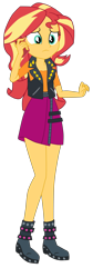 Size: 1800x5389 | Tagged: safe, artist:gmaplay, sunset shimmer, human, equestria girls, g4, cellphone, phone, simple background, solo, sunset shimmer is not amused, transparent background, unamused