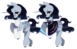 Size: 1280x825 | Tagged: safe, artist:dammmnation, oc, oc only, pony, unicorn, chest fluff, eyelashes, female, horn, mare, simple background, transparent background, unicorn oc