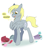 Size: 1740x2023 | Tagged: safe, artist:aztrial, derpy hooves, pegasus, pony, g4, blushing, broken vase, cute, derpabetes, flower, flower pot, nervous, nervous smile, oops my bad, simple background, smiling, solo, sweat, white background