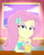 Size: 1080x1363 | Tagged: safe, artist:dashdeviant, fluttershy, human, equestria girls, g4, alcohol, beer, eyeshadow, female, lidded eyes, looking at you, makeup, mug, smiling, smiling at you, solo