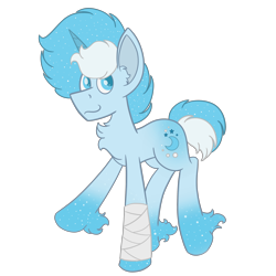 Size: 3000x3000 | Tagged: safe, artist:derpy_the_duck, oc, oc:firelight, ghost, ghost pony, pony, unicorn, bandage, high res, simple background, solo, transparent background
