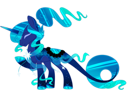 Size: 1280x908 | Tagged: safe, artist:crystal-tranquility, oc, oc:polaris, original species, pond pony, closed species, eyes closed, male, simple background, solo, transparent background