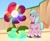 Size: 880x716 | Tagged: safe, screencap, dahlia, earth pony, pony, g5, my little pony: tell your tale, on your cutie marks, spoiler:g5, spoiler:my little pony: tell your tale, cropped, earth pony magic, female, flower, magic, mare, smiling, solo, sports, volleyball