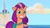 Size: 3410x1920 | Tagged: safe, screencap, sunny starscout, earth pony, pony, g5, my little pony: tell your tale, on your cutie marks, spoiler:g5, spoiler:my little pony: tell your tale, spoiler:tyts01e18, beach, crystal brighthouse, female, high res, mane stripe sunny, mare, prisbeam, solo, sunny sadscout, youtube link