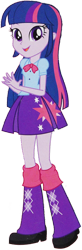 Size: 512x1561 | Tagged: safe, edit, editor:pascalmulokozi2, twilight sparkle, human, equestria girls, g4, background removed, boots, clothes, female, high heel boots, open mouth, pleated skirt, shoes, simple background, skirt, solo, transparent background, twilight sparkle (alicorn)