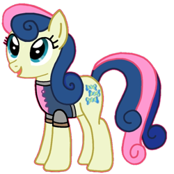 Size: 640x637 | Tagged: safe, artist:darlycatmake, bon bon, sweetie drops, earth pony, pony, g4, adorable face, adorabon, amused, bon bon is amused, cute, female, happy, knight, mare, medieval, open mouth, pretty, proud, simple background, smiling, solo, transparent background
