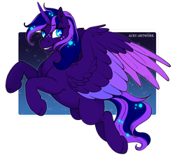 Size: 1600x1440 | Tagged: safe, artist:acry-artwork, oc, oc only, alicorn, pony, alicorn oc, horn, simple background, solo, transparent background, wings