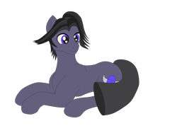 Size: 4128x3096 | Tagged: safe, artist:lennystendhal13, oc, oc:overlooked wonder, earth pony, pony, lying down, male, prone, simple background, solo, stallion, transparent background
