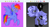 Size: 507x271 | Tagged: safe, princess luna, rainbow dash, pony, derpibooru, g4, juxtaposition, meta