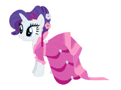 Size: 661x492 | Tagged: safe, artist:glittertiara, rarity, pony, unicorn, g4, female, mare, simple background, solo, white background