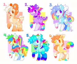 Size: 2048x1713 | Tagged: safe, artist:swirlseypop, oc, oc only, earth pony, pegasus, pony, unicorn, earth pony oc, horn, looking at you, pegasus oc, raised hoof, simple background, spread wings, unicorn oc, white background, wings