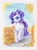 Size: 884x1200 | Tagged: safe, artist:maytee, rarity, pony, unicorn, g4, autumn, colored pencil drawing, cute, female, horn, leaves, mare, raribetes, solo, traditional art, walking