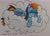 Size: 2791x2004 | Tagged: safe, artist:rapidsnap, rainbow dash, pegasus, pony, g4, atg 2022, cloud, female, high res, mare, nap, newbie artist training grounds, on a cloud, simple background, sleeping, sleeping on a cloud, solo, traditional art, white background