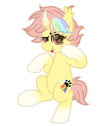 Size: 2900x3600 | Tagged: safe, artist:ponkus, oc, oc only, oc:ponkus, bat pony, pony, unicorn, bat pony oc, bipedal, dancing, fangs, female, high res, mare, simple background, solo, transparent background