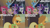 Size: 4400x2475 | Tagged: safe, edit, edited screencap, editor:quoterific, screencap, applejack, fluttershy, pinkie pie, rainbow dash, rarity, twilight sparkle, earth pony, pegasus, pony, unicorn, g4, my little pony: friendship is magic, season 2, the last roundup, applebutt, bag, butt, crossed hooves, eyes closed, flying, mane six, plot, saddle bag, spreading, text, unicorn twilight