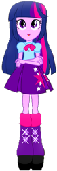 Size: 275x820 | Tagged: safe, artist:rupahrusyaidi, twilight sparkle, human, equestria girls, g4, background removed, simple background, solo, transparent background