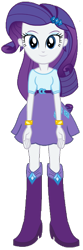 Size: 286x860 | Tagged: safe, artist:rupahrusyaidi, rarity, human, equestria girls, g4, belt, boots, clothes, high heel boots, shirt, shoes, simple background, skirt, solo, transparent background