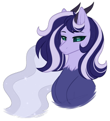 Size: 1747x1916 | Tagged: safe, artist:purplegrim40, oc, oc only, draconequus, bust, draconequus oc, simple background, solo, transparent background