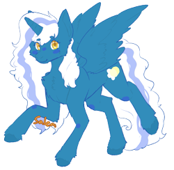 Size: 1251x1220 | Tagged: safe, artist:marbledimension, oc, oc:fleurbelle, alicorn, pony, alicorn oc, female, horn, mare, simple background, smiling, solo, transparent background, wings, yellow eyes