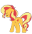 Size: 1723x1849 | Tagged: safe, artist:gmaplay, sunset shimmer, pony, unicorn, g4, bunset shimmer, butt, plot, rear view, simple background, solo, transparent background