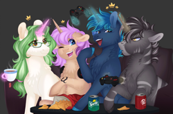 Size: 3500x2317 | Tagged: safe, artist:roselord, oc, pony, unicorn, chest fluff, commission, custom commision, fluffy, high res, ych result