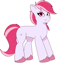 Size: 1480x1562 | Tagged: safe, artist:legionsunite, sugar moonlight, earth pony, pony, g5, my little pony: tell your tale, eyeliner, female, glitter, makeup, show accurate, simple background, style emulation, transparent background