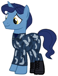 Size: 310x408 | Tagged: safe, artist:edy_january, edit, vector edit, night light, pony, unicorn, g4, american, boots, camouflage, captain, clothes, father, male, military, military pony, military uniform, navy, shoes, simple background, stallion, transparent background, uniform, united states, us navy, vector