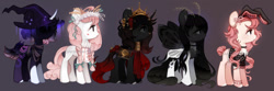 Size: 1280x423 | Tagged: safe, artist:dammmnation, oc, oc only, pony, unicorn, base used, clothes, female, horn, mare, unicorn oc