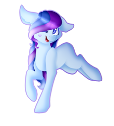 Size: 527x583 | Tagged: safe, artist:prettyshinegp, oc, oc only, earth pony, pony, earth pony oc, female, mare, one eye closed, simple background, smiling, solo, white background, wink
