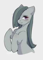 Size: 1086x1506 | Tagged: safe, artist:ggashhhhissh, marble pie, earth pony, pony, cute, female, my little pony, simple background, sketch, solo